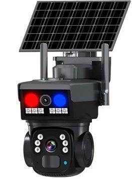 Вулична IP 4G камера відеоспостереження на сонячній батареї, V380 PRO, 8МП LD010 фото