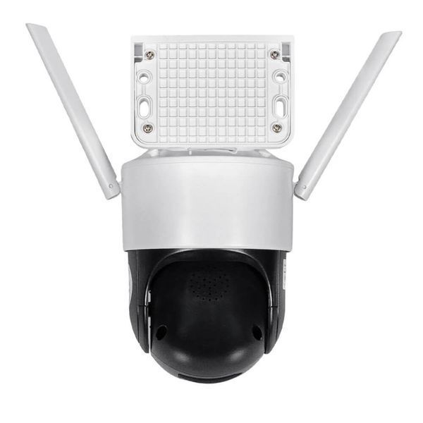 WiFi акумуляторна камера поворотна зовнішнього відеоспостереження V380 Pro із сонячною панеллю TP15 WiFi фото
