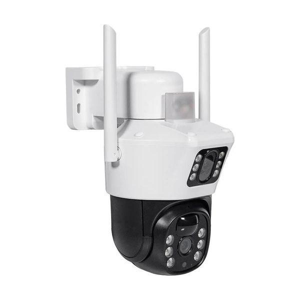 WiFi акумуляторна камера поворотна зовнішнього відеоспостереження V380 Pro із сонячною панеллю TP15 WiFi фото