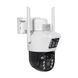 WiFi акумуляторна камера поворотна зовнішнього відеоспостереження V380 Pro із сонячною панеллю TP15 WiFi фото 5
