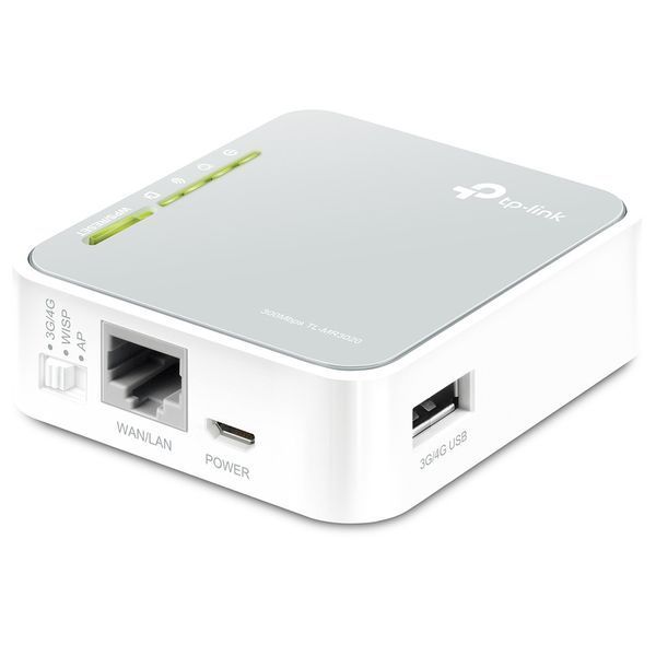 Wi-Fi роутер, 3G/4G модем, маршрутизатор TP-Link TL-MR3020 TL-MR3020 фото