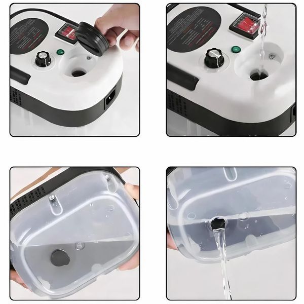 Універсальний портативний пароочисник для дому, Steam Cleaner 2500W PS2500 фото