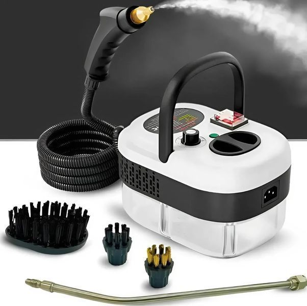 Універсальний портативний пароочисник для дому, Steam Cleaner 2500W PS2500 фото