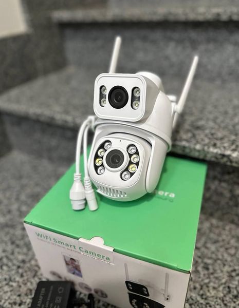 IP WiFi Камера відеоспостереження ICSEE Q28 8MP вулична поворотна UKC Q28 фото