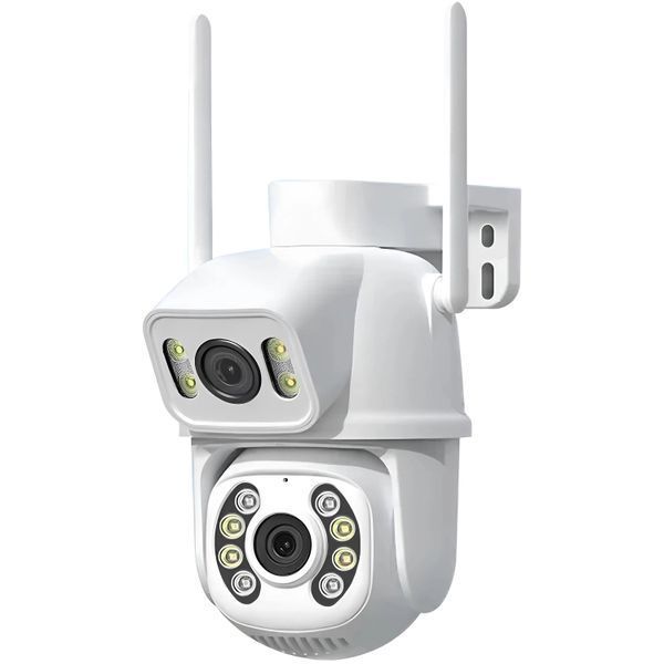 IP WiFi Камера відеоспостереження ICSEE Q28 8MP вулична поворотна UKC Q28 фото