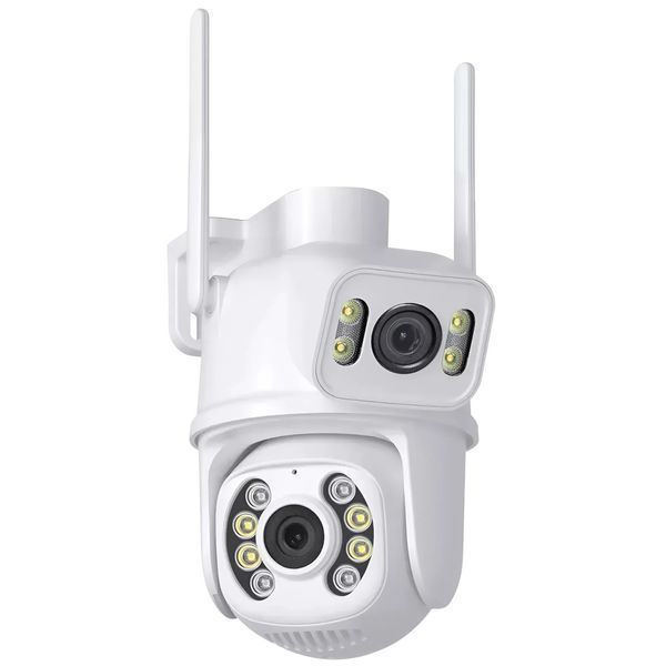 IP WiFi Камера відеоспостереження ICSEE Q28 8MP вулична поворотна UKC Q28 фото