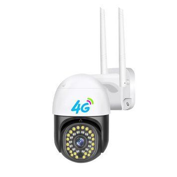 Вулична IP 4G камера відеоспостереження з однією лінзою 4MP, V380 Pro C18 C18 фото