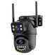 Уличная Wi-FI IP Камера видеонаблюдения icsee 8MP поворотная камера с двумя объективами A33B фото 1