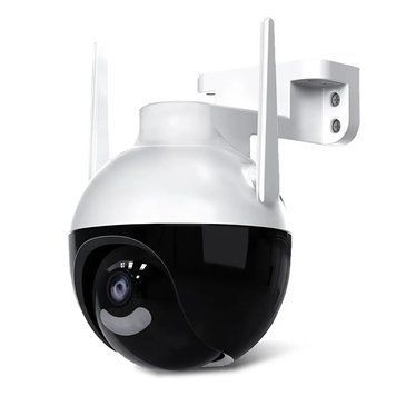 Вулична WiFI IP Камера відеоспостереження 6MP ICSEE N18 поворотна N18 фото