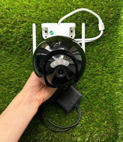Вулична WiFI IP Камера відеоспостереження 6MP ICSEE N18 поворотна N18 фото