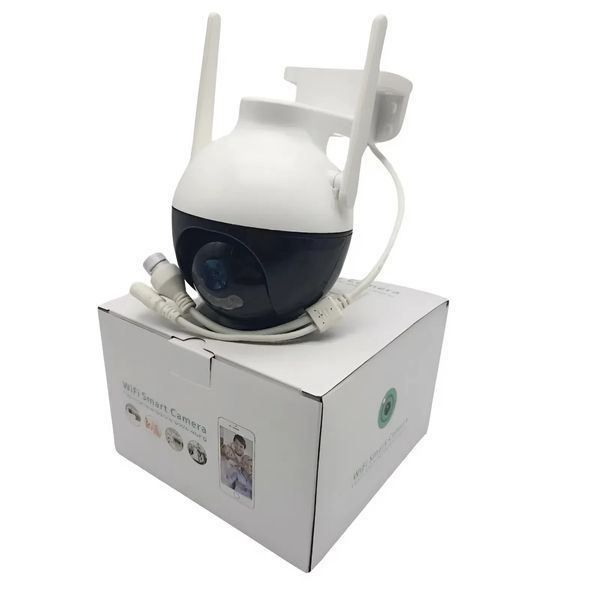 Вулична WiFI IP Камера відеоспостереження 6MP ICSEE N18 поворотна N18 фото