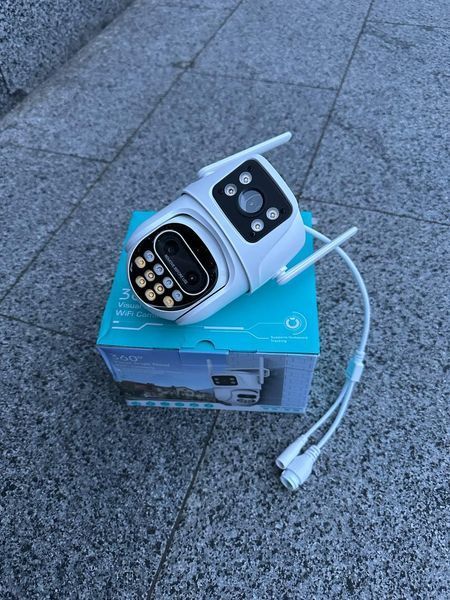 Вулична IP Wi-Fi камера відеоспостереження з оптичним зумом 9 MP iCSee QQ9 QQ9 фото