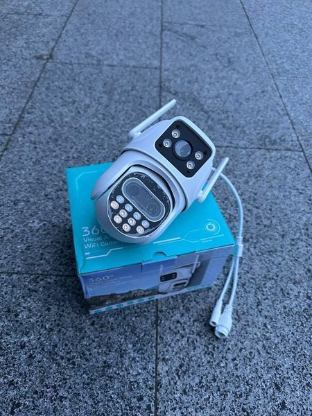 Вулична IP Wi-Fi камера відеоспостереження з оптичним зумом 9 MP iCSee QQ9 QQ9 фото