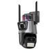 Вулична Подвійна WiFI IP Камера Відеоспостереження 8MP V380 P11 UKC P11 V380 фото 3