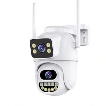Вулична IP WiFi камера відеоспостереження ICSEE 8MP A33 Besder, Біла A33WQ фото