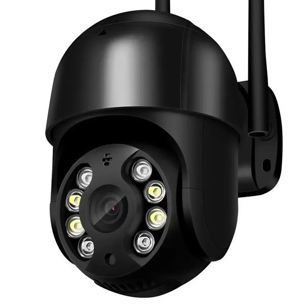 Уличная поворотная Wi-Fi IP-камера iCSee A8 4Мп Besder Черная A8B фото