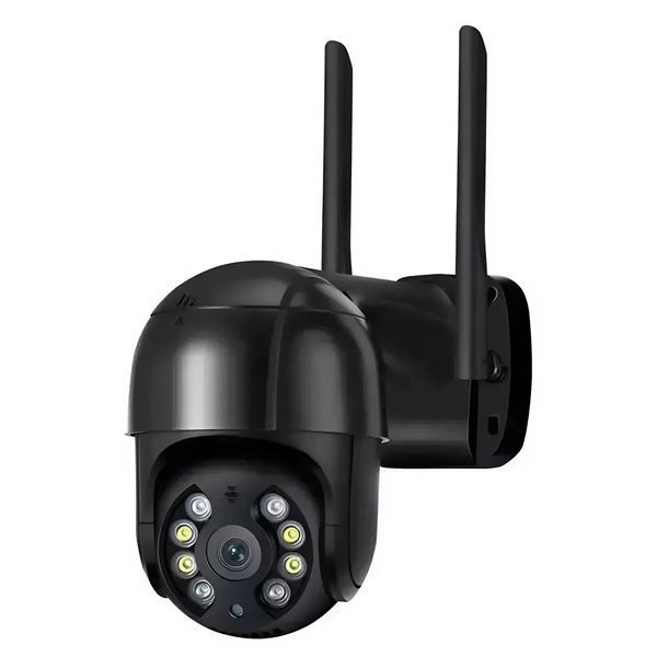 Уличная поворотная Wi-Fi IP-камера iCSee A8 4Мп Besder Черная A8B фото