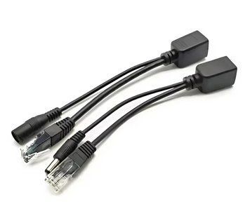 PoE-спліттер RJ45, розгалужувач витої пари для відеоспостереження, 12 В POE-12V фото