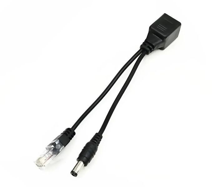 PoE-спліттер RJ45, розгалужувач витої пари для відеоспостереження, 12 В POE-12V фото