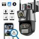 Вулична WiFi камера відеоспостереження Yoosee 12MP на 3 об'єктиви з зумом Q8 фото 4