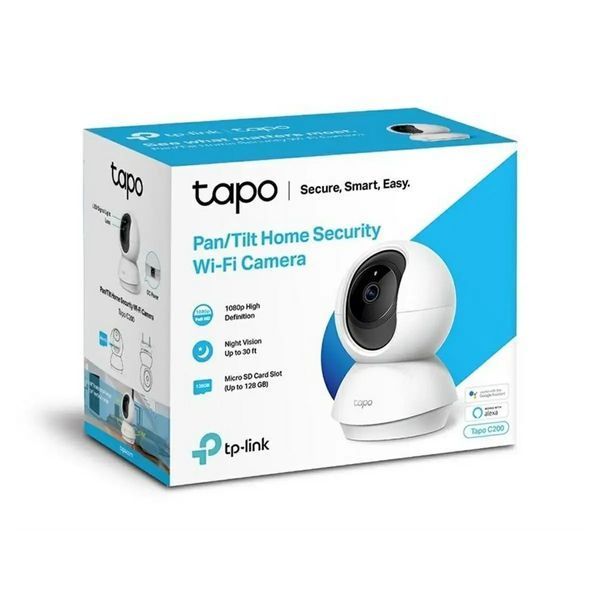 IP-Камера видеонаблюдения Wi-Fi TP-LINK Tapo C200 FHD поворотная Tapo c200 фото
