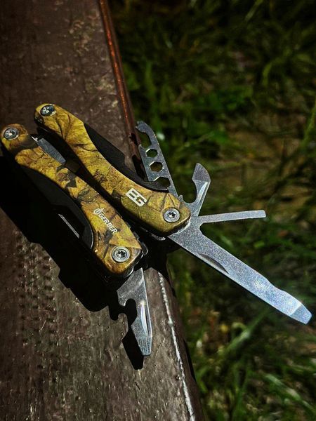 Мультитул Gerber 10в1 розкладний туристичний + набір інструментів 8812 фото