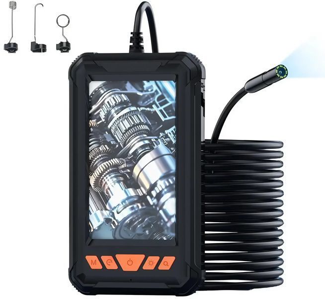 Професійний ендоскоп P380 з екраном 4.3&rdquo;, кабель 5 м, Full HD 1080P 10249 фото