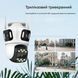 IP WiFi камера відеоспостереження з трьома об&rsquo;єктивами, iCSee 12MP XM85W, Besder XM85W фото 5