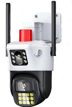 IP WiFi Камера Відеоспостереження ICSEE P05 6MP вулична поворотна Besder P05 фото