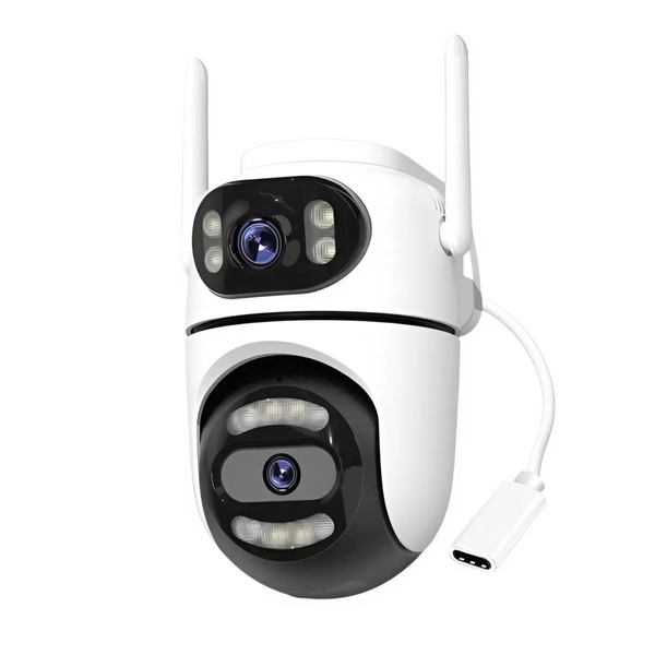 Поворотная уличная WiFi камера видеонаблюдения iCsee Q2 8Мп Besder Q2 фото