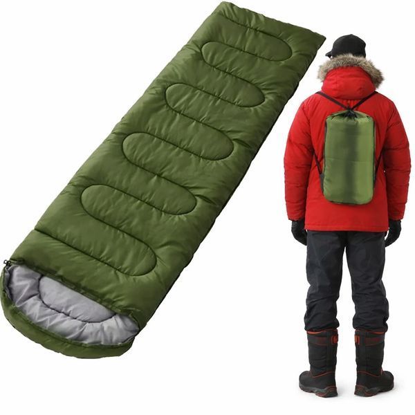 Зимовий спальний мішок з USB-підігрівом від павербанка, до &minus;10 &deg;C, XXL SP15 фото