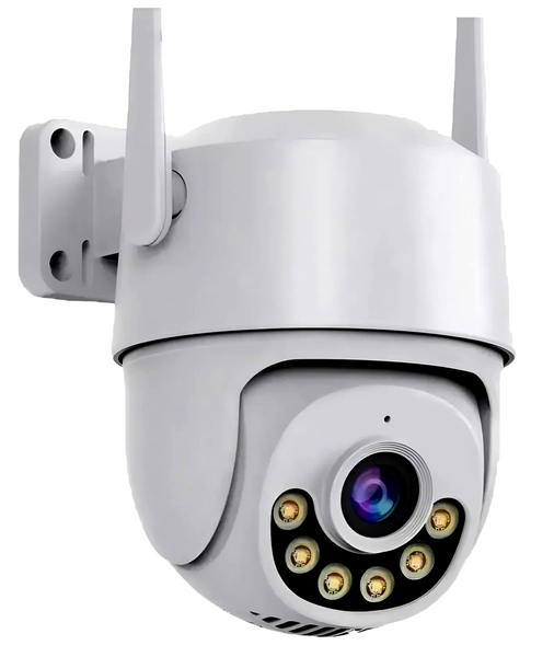 Поворотна вулична IP WiFi камера відеоспостереження 2 Мп ICsee A15 A15W фото