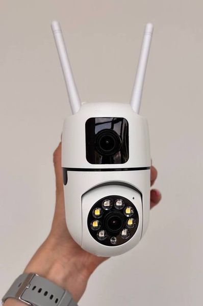 Вулична IP Wi-Fi поворотна камера відеоспостереження 4Мп-застосунок V380 PRO A2 фото