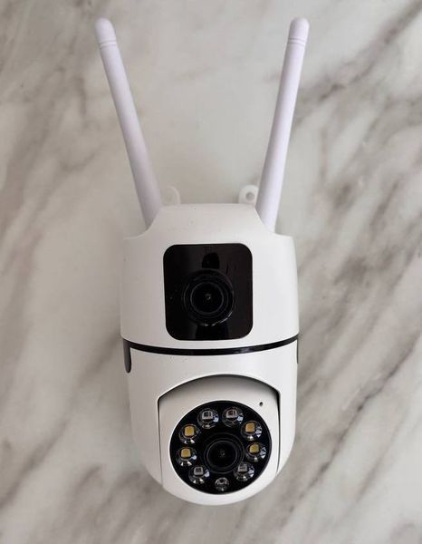 Вулична IP Wi-Fi поворотна камера відеоспостереження 4Мп-застосунок V380 PRO A2 фото