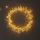 Светодиодная гирлянда мишура "Роса" 40 м, 1500 LED, теплый белый свет 40MLW фото 4