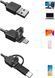 Камера ендоскоп 3в1 гнучкий 5 м USB-С для Android+PC з LED-підсвіткою 5570 фото 4