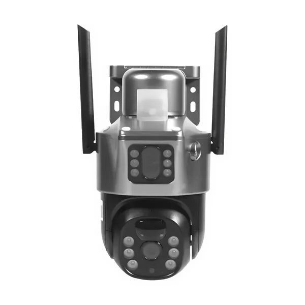Уличная WiFi камера видеонаблюдения V380 Pro с солнечной панелью TP15 WIFI grey фото