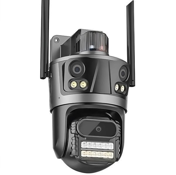 Камера WiFi Три объектива 12MP тройная IP-камера Icsee  XM77 PTZ XM77 фото