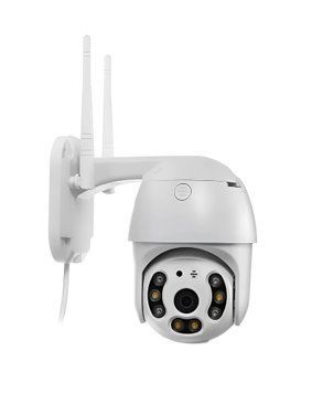 Вулична IP WiFi камера відеоспостереження поворотна V380 PRO UKC A6-V380 фото