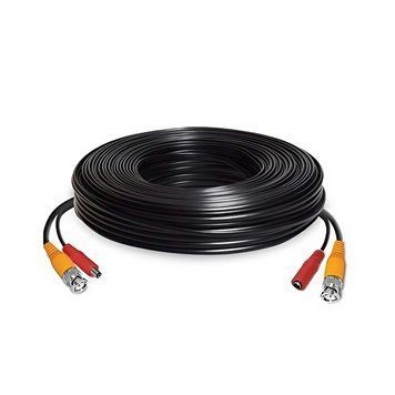 Кабель-подовжувач живлення 12V для камери відеоспостереження, BNC+DC 5.5x2.1, 20 метрів 4195 фото