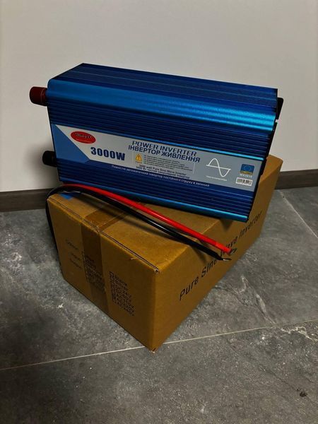 Инвертор Wimpex WX-3100 3000W чистая синусоида, зарядка аккумулятора, для резервного питания дома WX-3100 фото