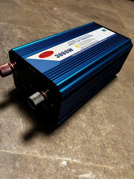 Инвертор Wimpex WX-3100 3000W чистая синусоида, зарядка аккумулятора, для резервного питания дома WX-3100 фото