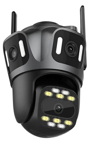Камера WiFi Три об'єктиви 12MP Потрійна IP-камера Icsee BESDER XM85 XM85 фото