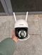 IP Wi-Fi Камера зовнішнього відеоспостереження вай-фай вулична поворотна icsee чорна-біла UKC A8WB фото 5