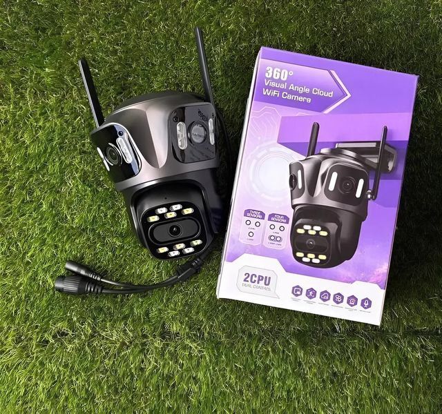 Камера WiFi Три об'єктиви 12MP Потрійна IP-камера Icsee BESDER XM85 XM85 фото