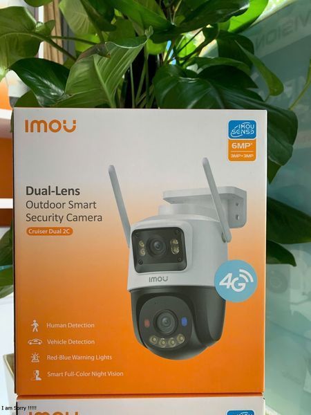 Вулична IP 4G Камера відеоспостереження IMOU Cruiser Dual 2C 4G, 6МП Imou 2C 4G фото