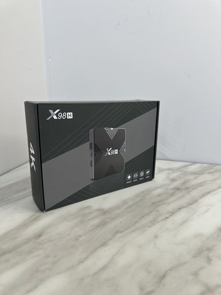 Смарт-приставка X98H 4/32Gb Android 12 WiFi 4K Bluetooth Smart TV X98H фото