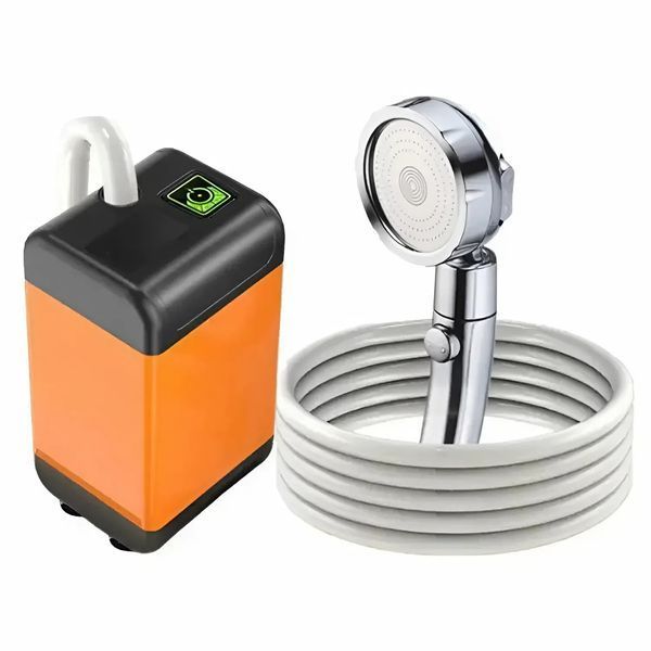 Портативный аккумуляторный душ для кемпинга, дачи и путешествий, USB 4800 мАh PQS4800 фото