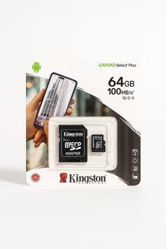 Картка пам'яті Kingston microSDXC 64 GB Canvas Select Plus Class 10 UHS-I U1 V10 A1 KT64gb фото