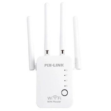 Підсилювач сигналу WiFi, PIX-LINK LV-WR16Q, 4 антени, до 50 м WR16Q фото